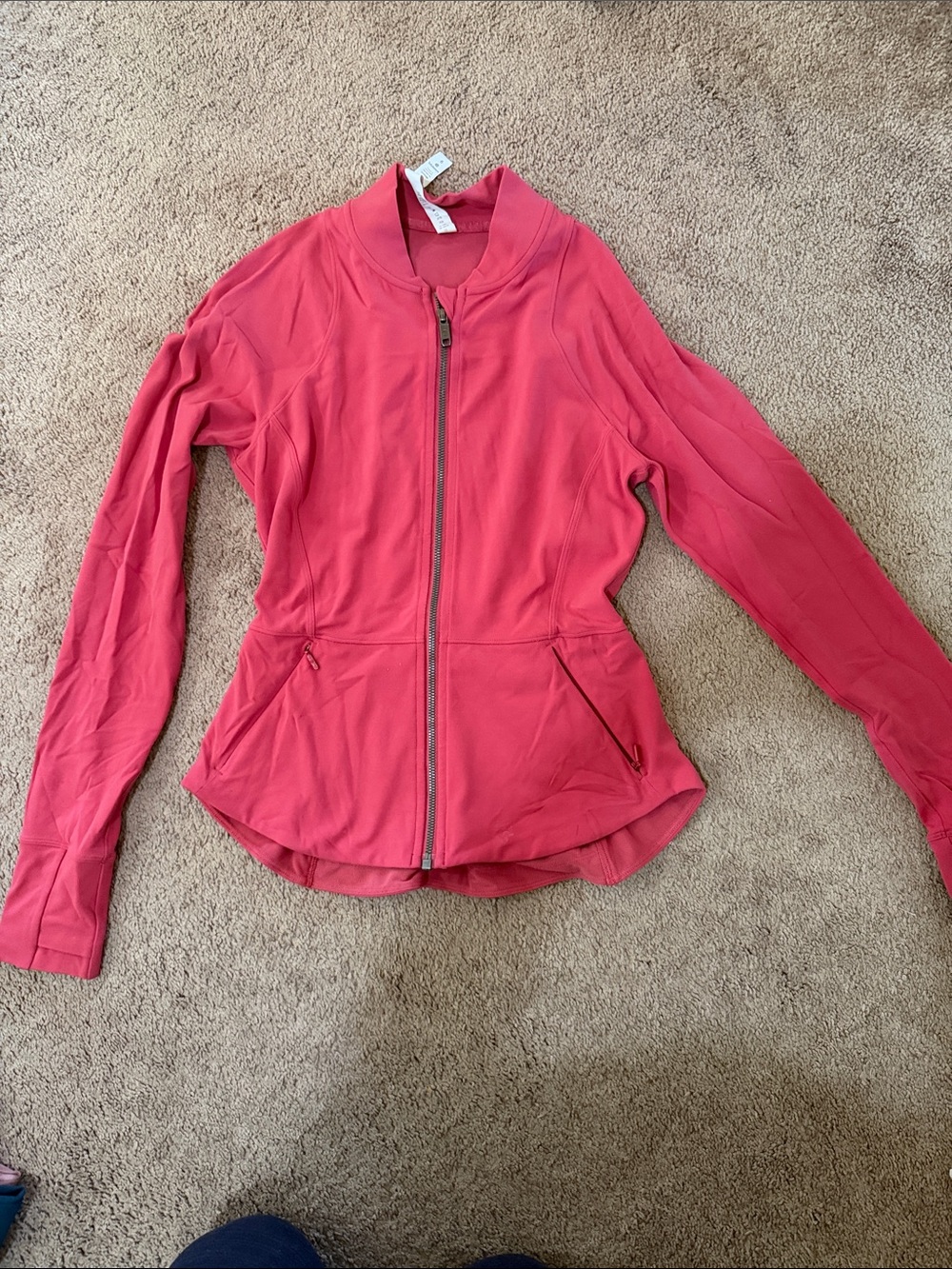 Lululemon  Women’s Pink Zip-Front Active Jacket